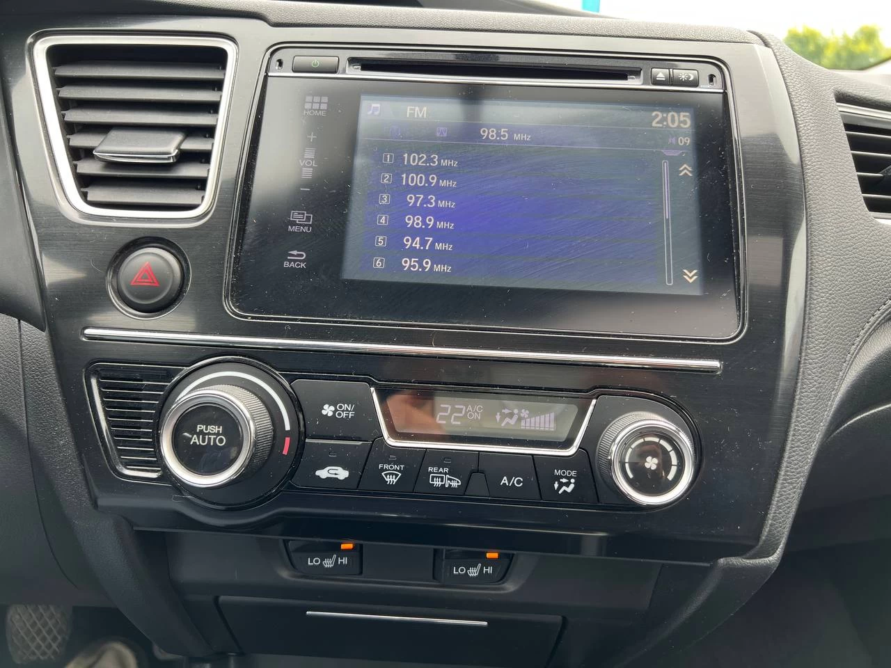 2014 Honda Civic EX**TOIT OUVRANT**CAMERA DE RECULE**SIEGES CHAUFFANTS**Mags** Main Image