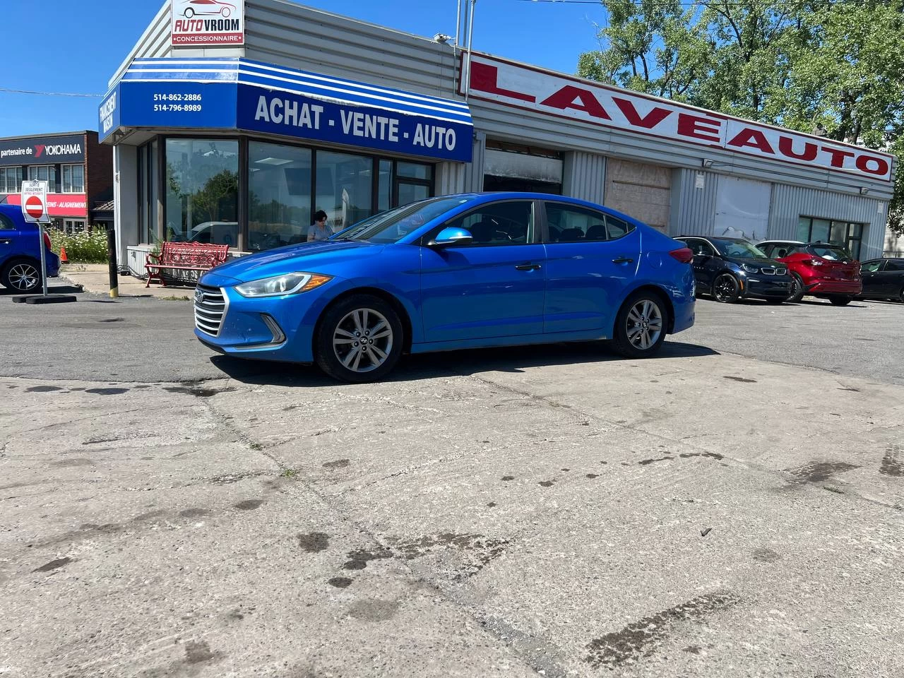 2017 Hyundai Elantra GL**SIEGES CHAUFFANTS**VOLANT CHAUFFANTS**MAGS**CAMERA DE RECULE**ANGLE MORT** Main Image