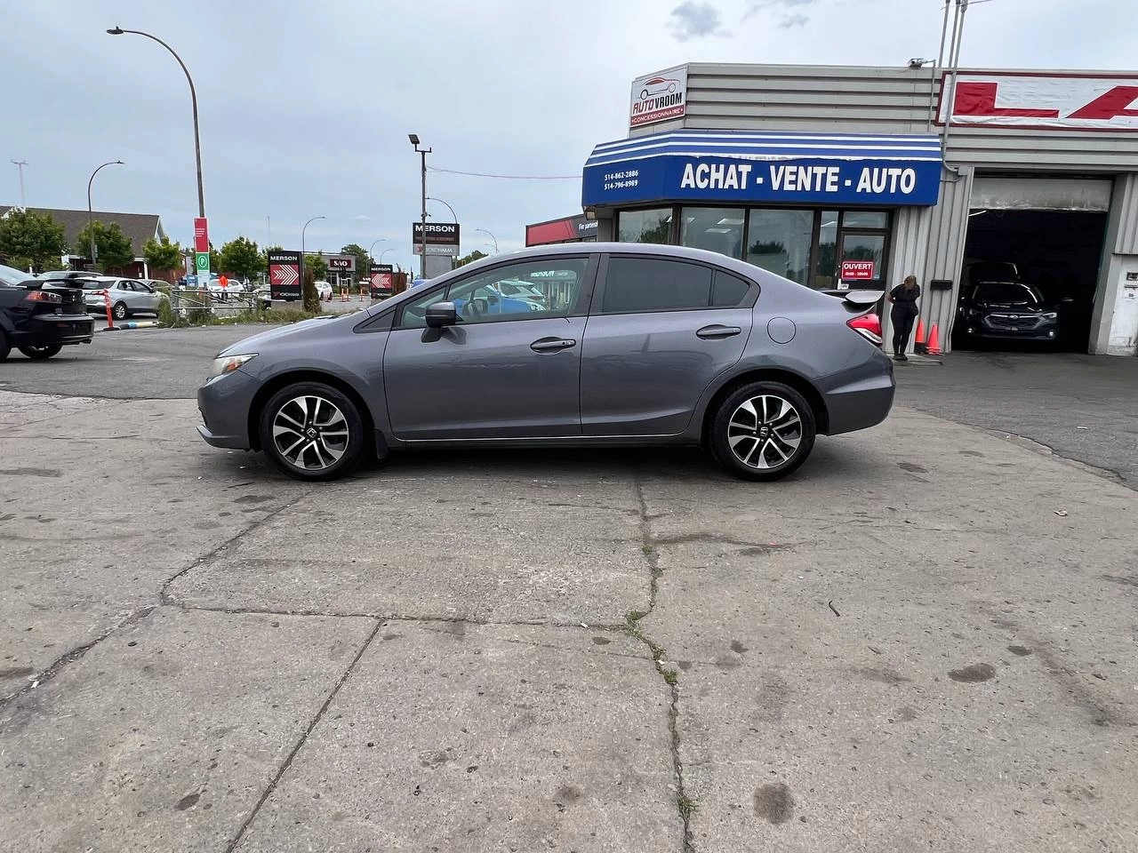 2014 Honda Civic EX**TOIT OUVRANT**CAMERA DE RECULE**SIEGES CHAUFFANTS**Mags** Main Image