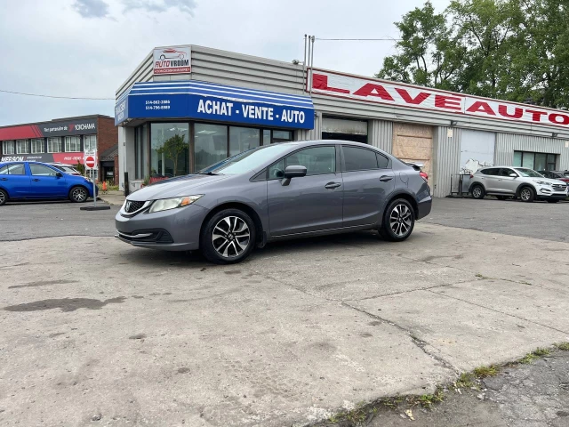 Honda Civic EX**TOIT OUVRANT**CAMERA DE RECULE**SIEGES CHAUFFANTS**Mags** 2014