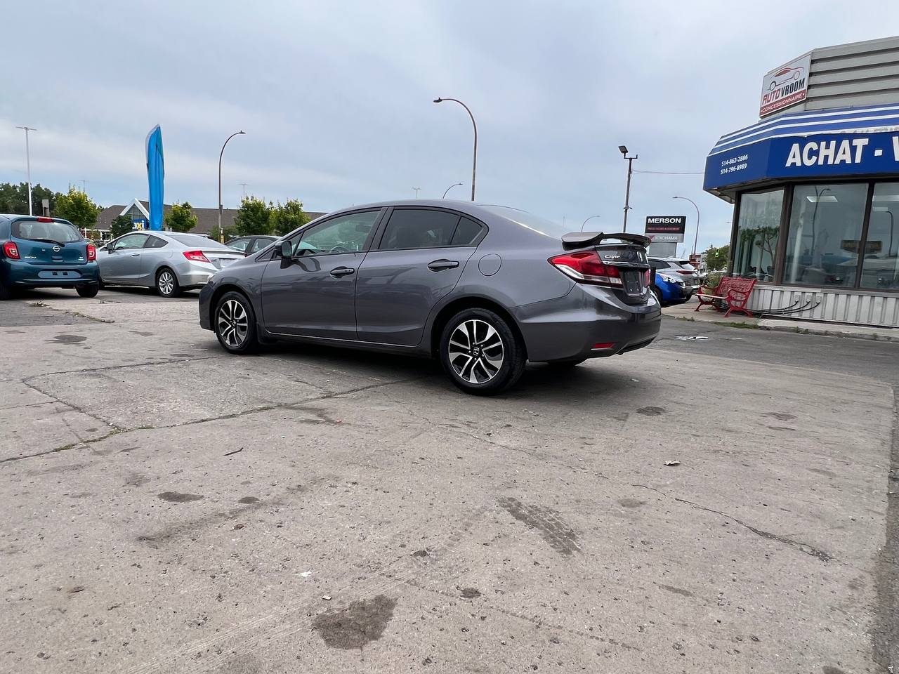 2014 Honda Civic EX**TOIT OUVRANT**CAMERA DE RECULE**SIEGES CHAUFFANTS**Mags** Main Image