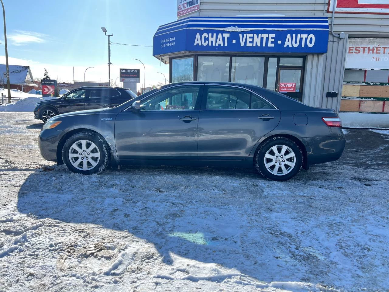 2009 Toyota Camry Hybrid**TOIT OUVRANT**MAGS**PUSH START** Image principale