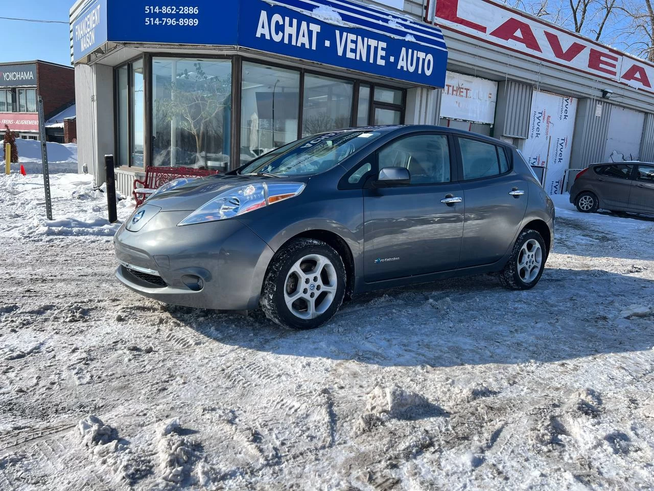 2014 Nissan LEAF SV**JAMAIS ACCIDENTEE**CAMERA DE RECUL**Navi**SIEGES CHAUFFANTS Avant et ArriÈre**Volant Chauffant**Mags**Un Proprietaire** Image principale