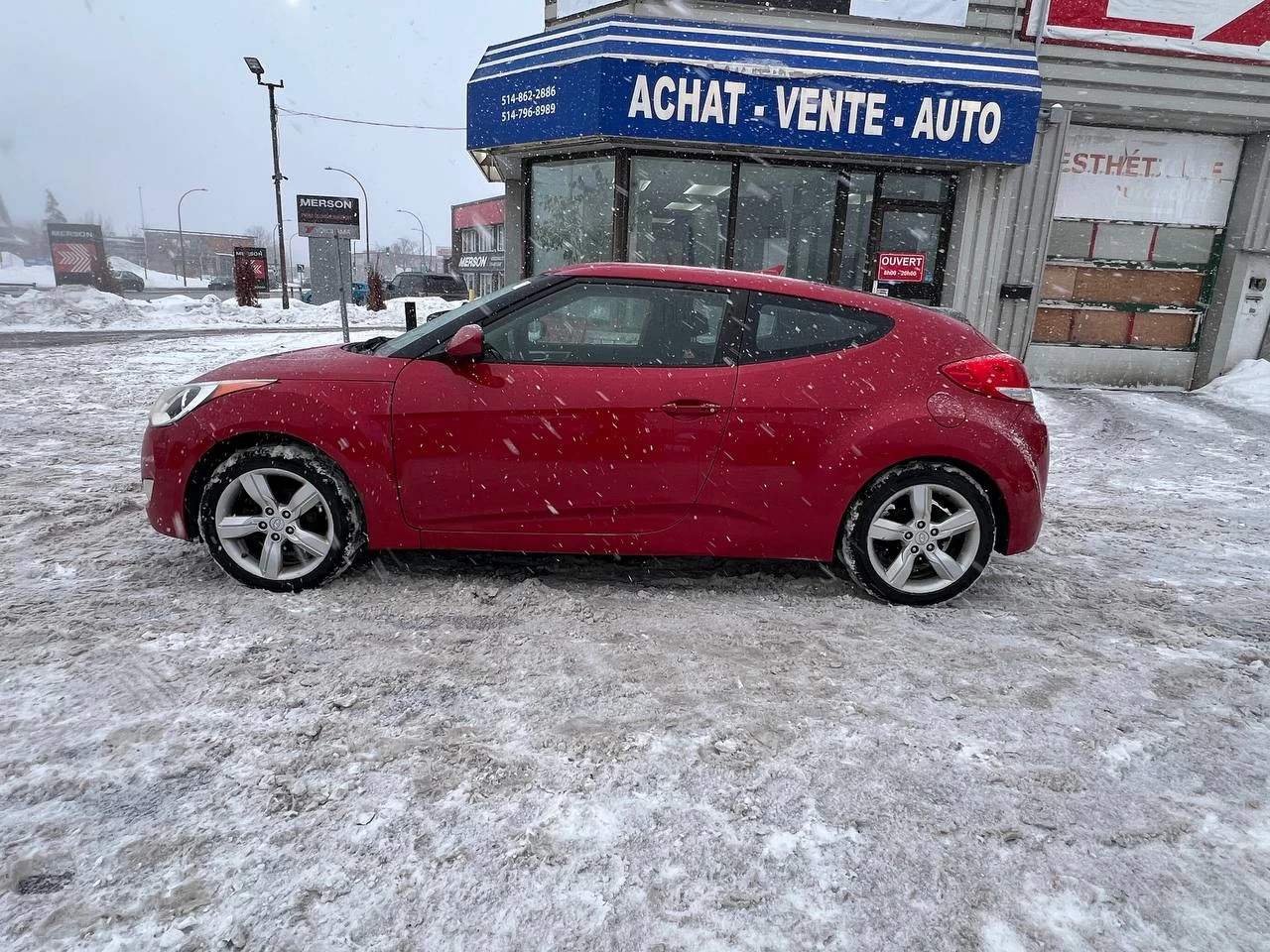 2013 Hyundai Veloster 3dr Cpe Man**Jamais Accidentee**SIEGES CHAUFFANTS**MAGS** Main Image