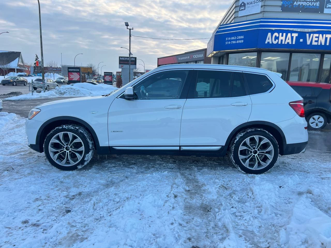 2015 BMW X3 XDrive28i**AWD**SAAQ CERTIFIEE**TOIT PANORAMIQUE**CAMERA DE RECULE**SIEGES CHAUFFNATS**MAGS**VOLANT CHAUFFNATS**CUIR** Image principale