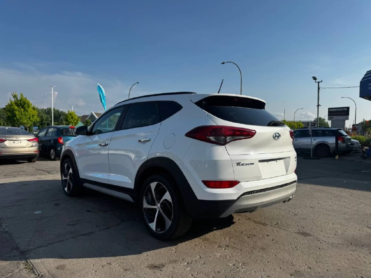 2017 Hyundai Tucson SE**AWD**Jamais accidente**Un PropriÉtaire**CUIR**TOIT PANORAMIQUE**VOLANT CHAUFFNATS**SIEGES CHAUFFANTS**MAGS**CAMERA DE RECULE** Image principale