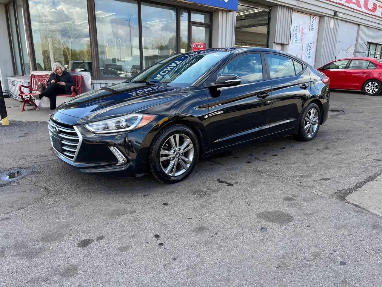 2017 Hyundai Elantra GL**SAAQ Certifie**CAR PLAY**CAMERA DE RECULE**SIEGES CHAUFFANTS**VOLANT CHAUFFANTS**ANGLE MORT**MAGS** Image principale