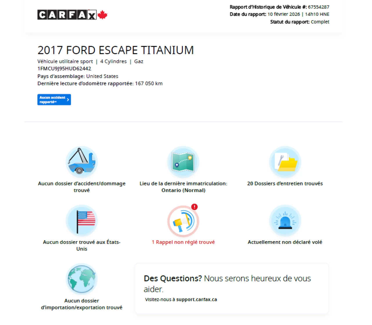 2017 Ford Escape Titanium**AWD**JAMAIS ACCIDENTEE**SAAQ CERTIFIEE**Toit Ouvrant Panoramique**ANGLE MORT**CamÉra de Recul**SIEGES EN CUIR**Navigation**SIEGES CHAUFFANTS**VOLANT CHAUFFANT**dÉmarrage À distance**MAGS** Image principale