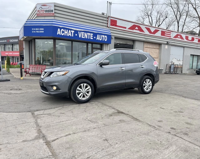 Nissan Rogue SV**AWD**CERTIFIÉ Par la SAAQ**TOIT PANORAMIQUE**CAMERA DE RECULE**SIEGES CHAUFFANTS** 2015