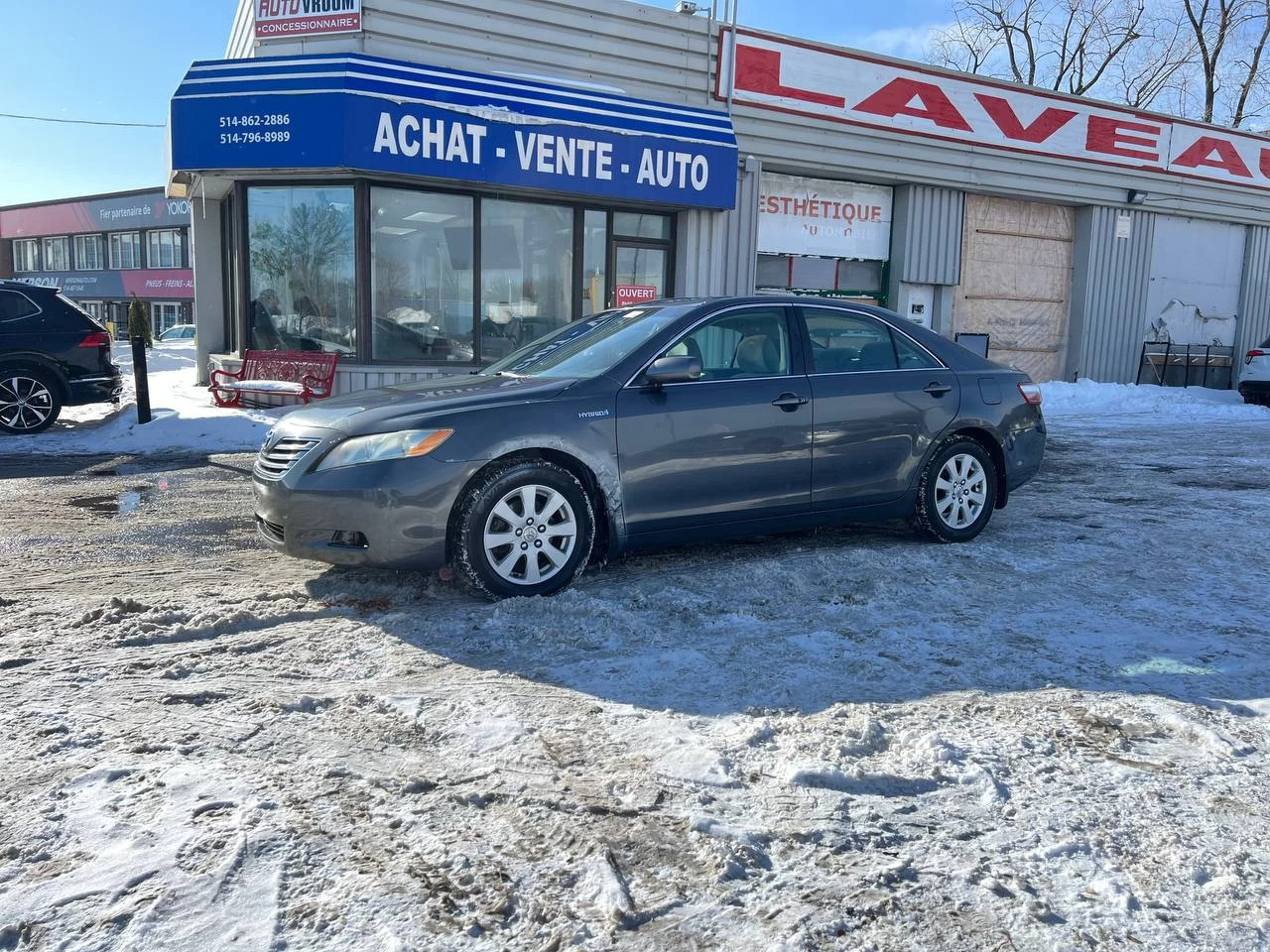 2009 Toyota Camry Hybrid**TOIT OUVRANT**MAGS**PUSH START** Image principale