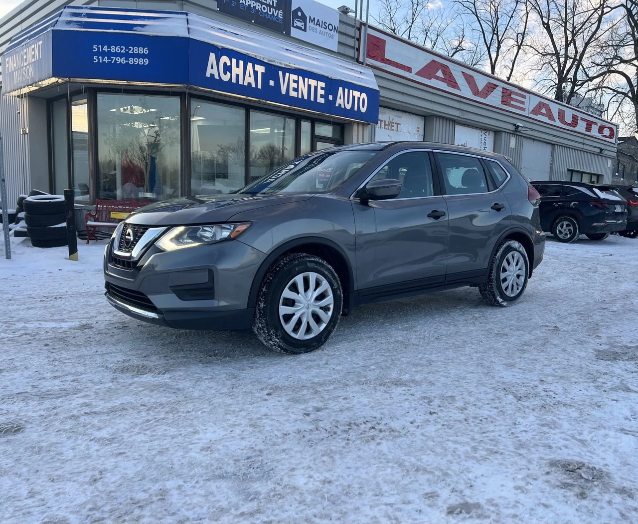 2018 Nissan Rogue S**CAMERA DE RECUL**SIEGES CHAUFFANTS**Alerte d’angle mort** Image principale
