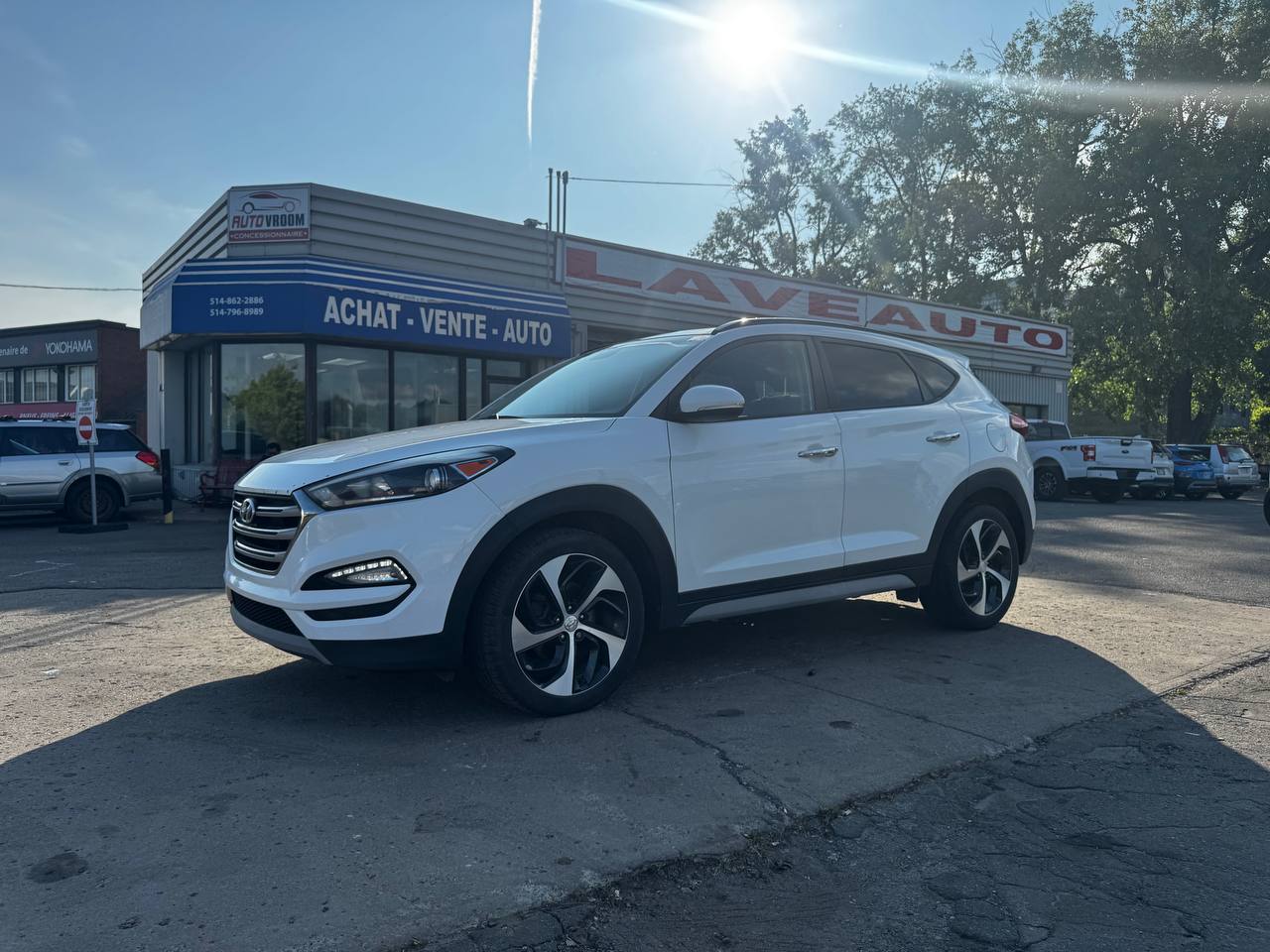 2017 Hyundai Tucson SE**AWD**Jamais accidente**Un PropriÉtaire**CUIR**TOIT PANORAMIQUE**VOLANT CHAUFFNATS**SIEGES CHAUFFANTS**MAGS**CAMERA DE RECULE** Image principale