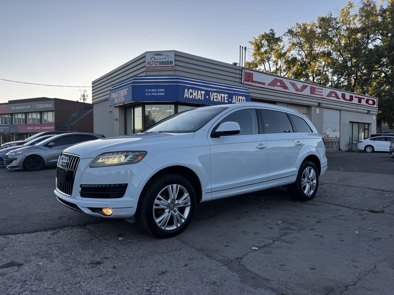 2014 Audi Q7 3.0L TDI Progressiv**SAAQ CERTIFIEE**DIESELE**AWD**7 Passagers**TOIT OUVRANT**CAMERA DE RECULE**SIEGES CHAUFFNATS**MAGS** Image principale