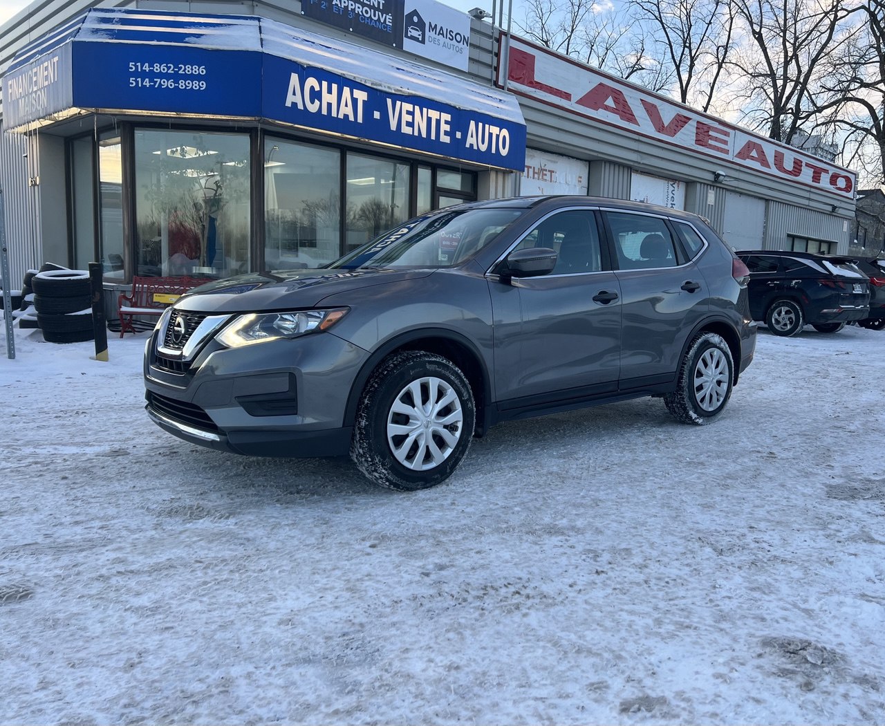 2018 Nissan Rogue S**CAMERA DE RECUL**SIEGES CHAUFFANTS**Alerte d’angle mort** Image principale