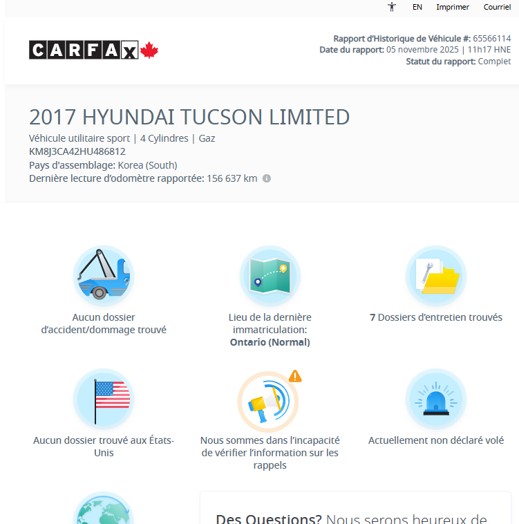 2017 Hyundai Tucson AWD**SAAQ CERTIFIEE**JAMAIS ACCIDENTEE**CAMERA DE RECUL**SIEGES CHAUFFANTS**MAGS** Image principale