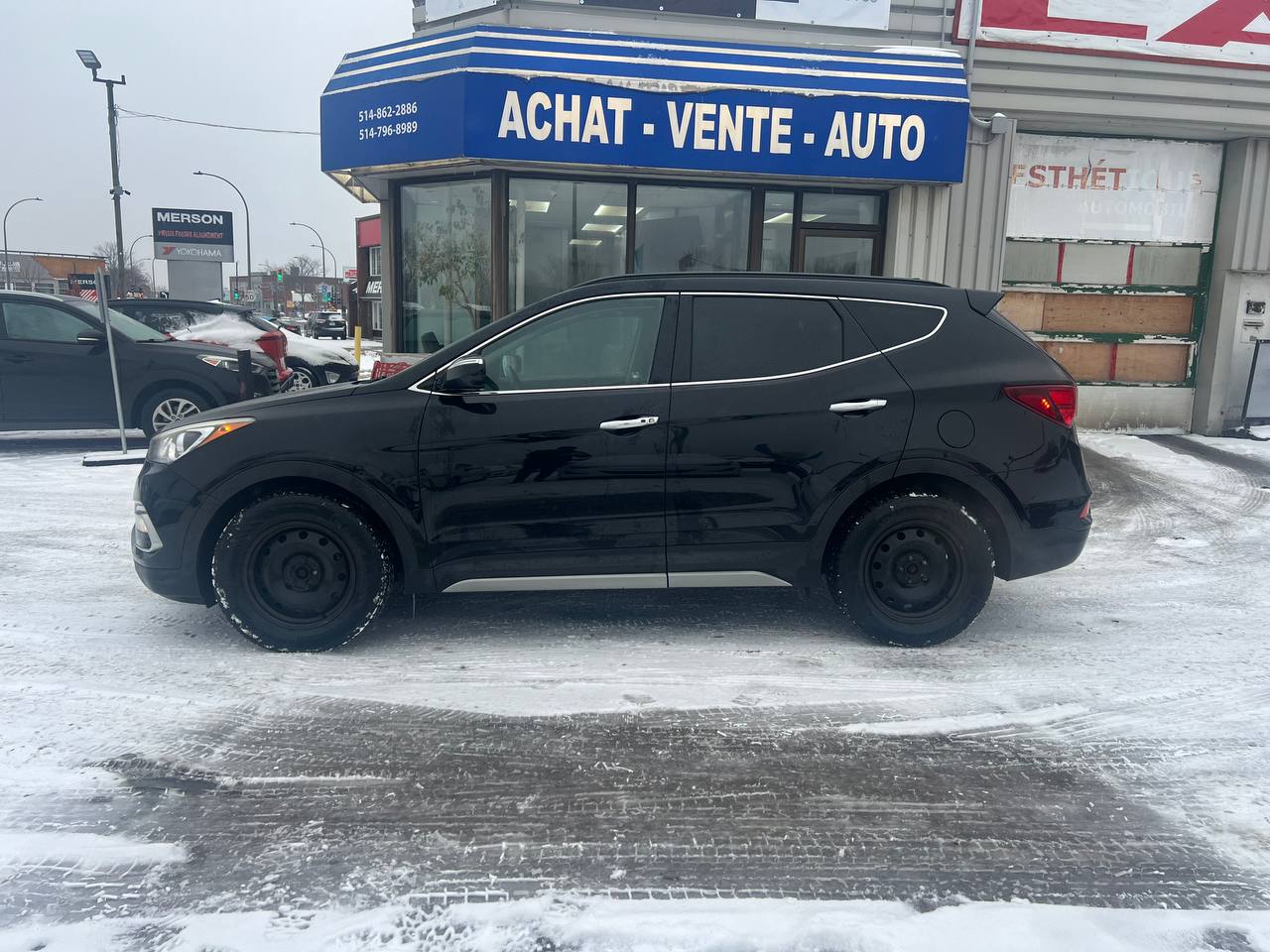 2017 Hyundai Santa Fe Sport Limited**Jamais Accidentee**AWD**TOIT OUVRANT PANORAMIQUE**SIEGE EN CUIR**CAMERA DE RECUL**SIEGES CHAUFFNATS AVANT ET ARRIERE**Siege Ventile**Volant Chauffant**Alerte d'angle Mort** Image principale