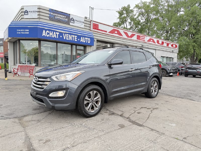 Silver 2016 Hyundai Santa Fe Sport 2.4L FWD SUV / Crossover Front-Wheel Drive 6-Speed Automatic
