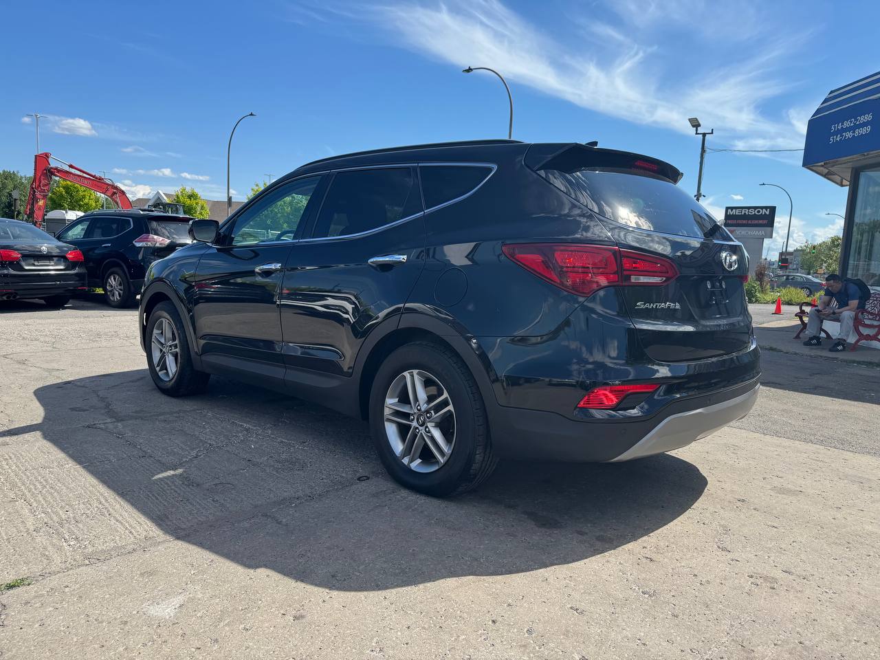 2017 Hyundai Santa Fe Sport SE**AWD**SAAQ CERTIFIEE**TOIT OUVRANT PANORAMIQUE**SIEGE EN CUIR**CAMERA DE RECUL**SIEGES CHAUFFNATS AVANT ET ARRIERE**Volant Chauffant**Alerte d'angle Mort**MAGS** Image principale